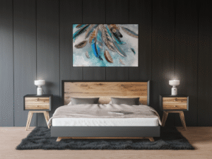 תמונה של נוצות טורכיז חרדל