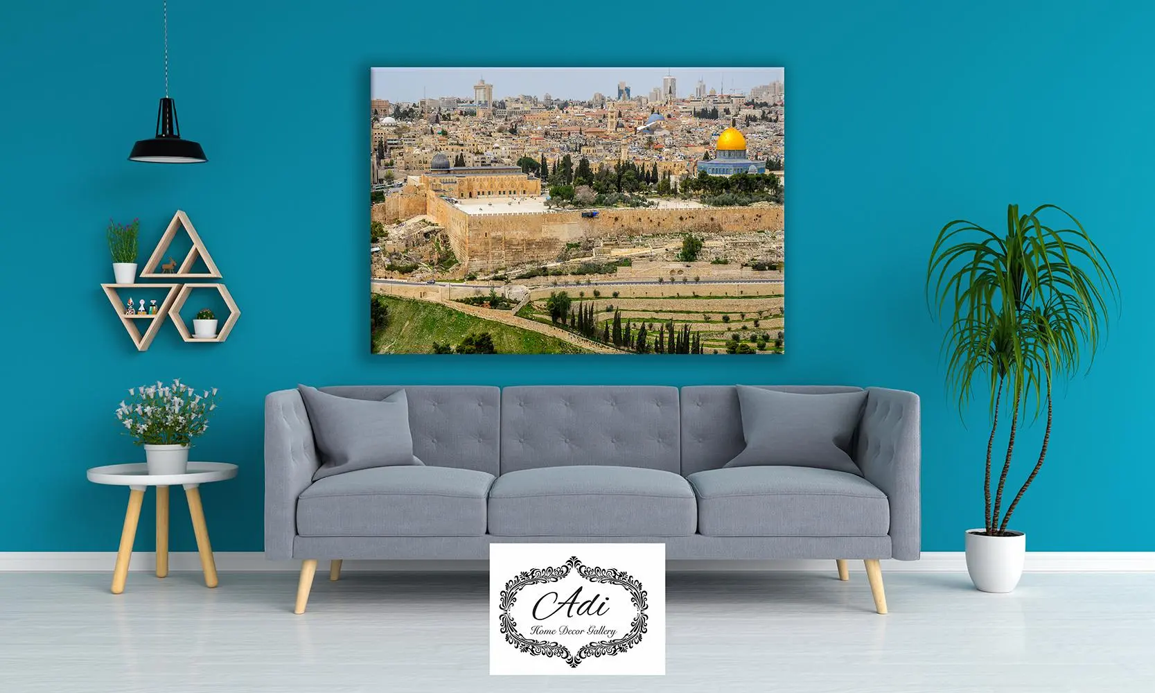 תמונה של ירושלים כותל הר הבית