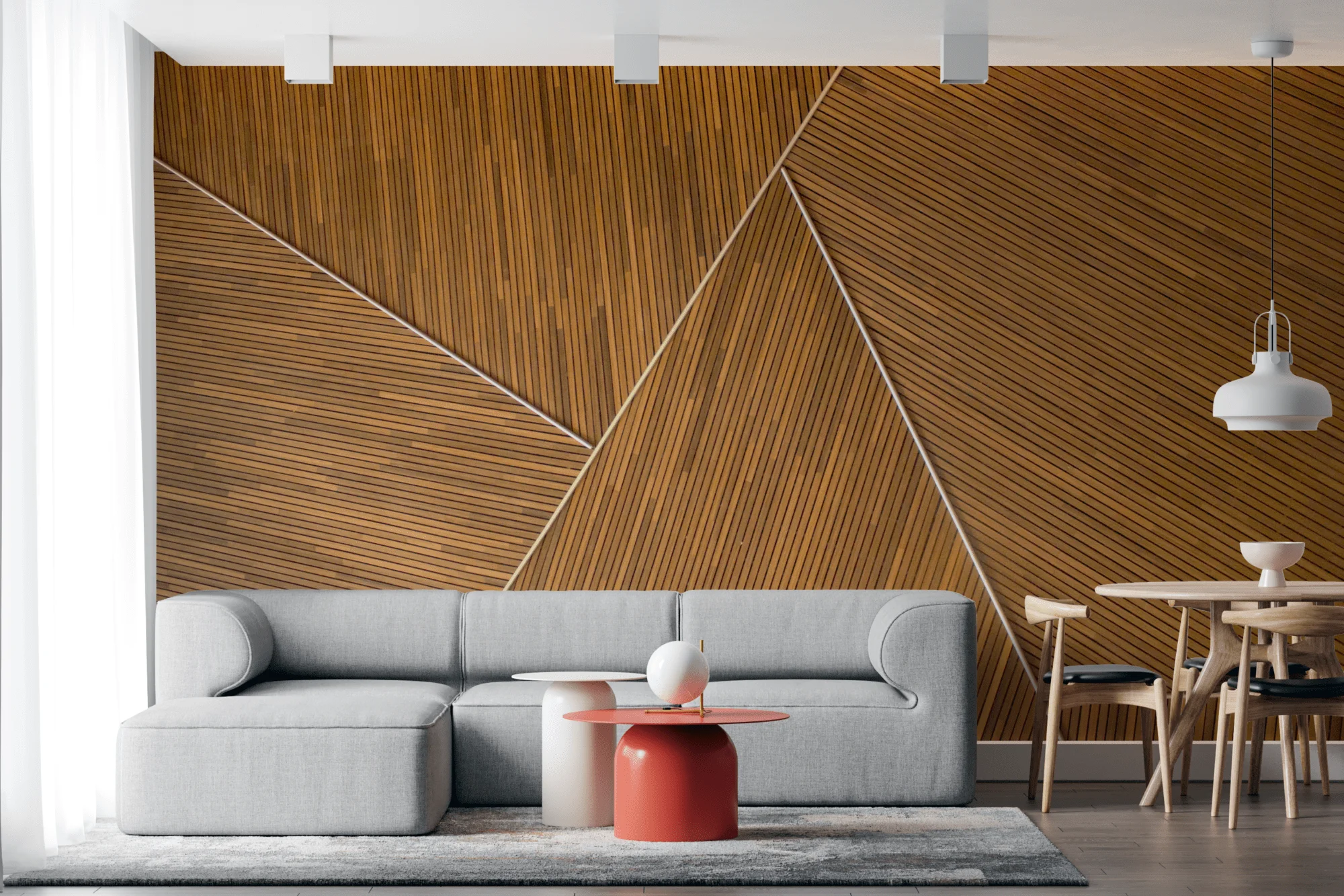 טפט דמוי עץ