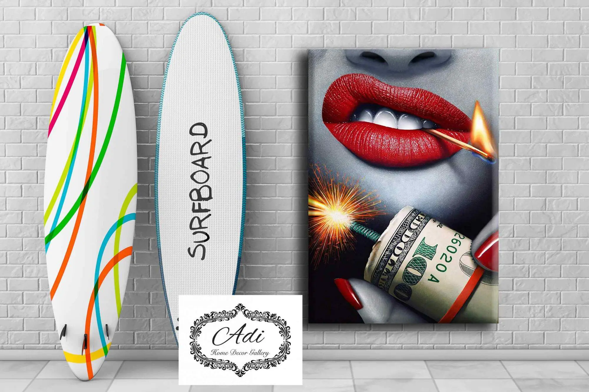 תמונה של אישה עם דולר מגניב צעיר מודרני יוקרתי