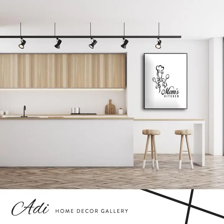 המטבח של אמא שחור לבן