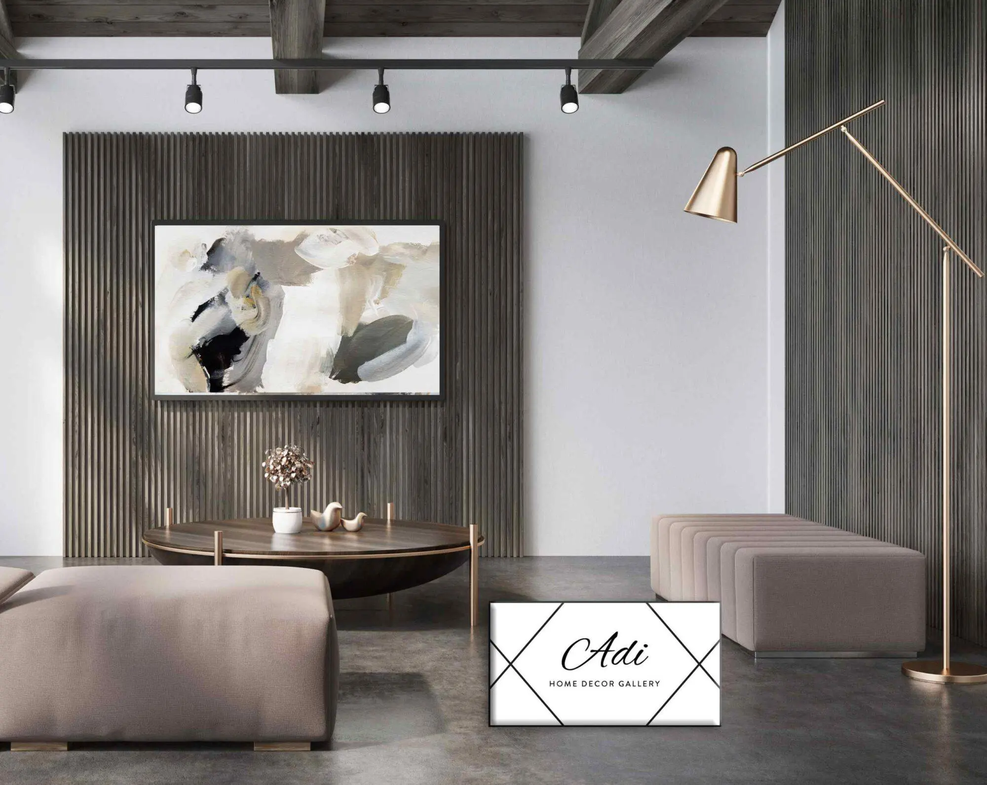 תמונה של אבסטרקט מריחות צבע