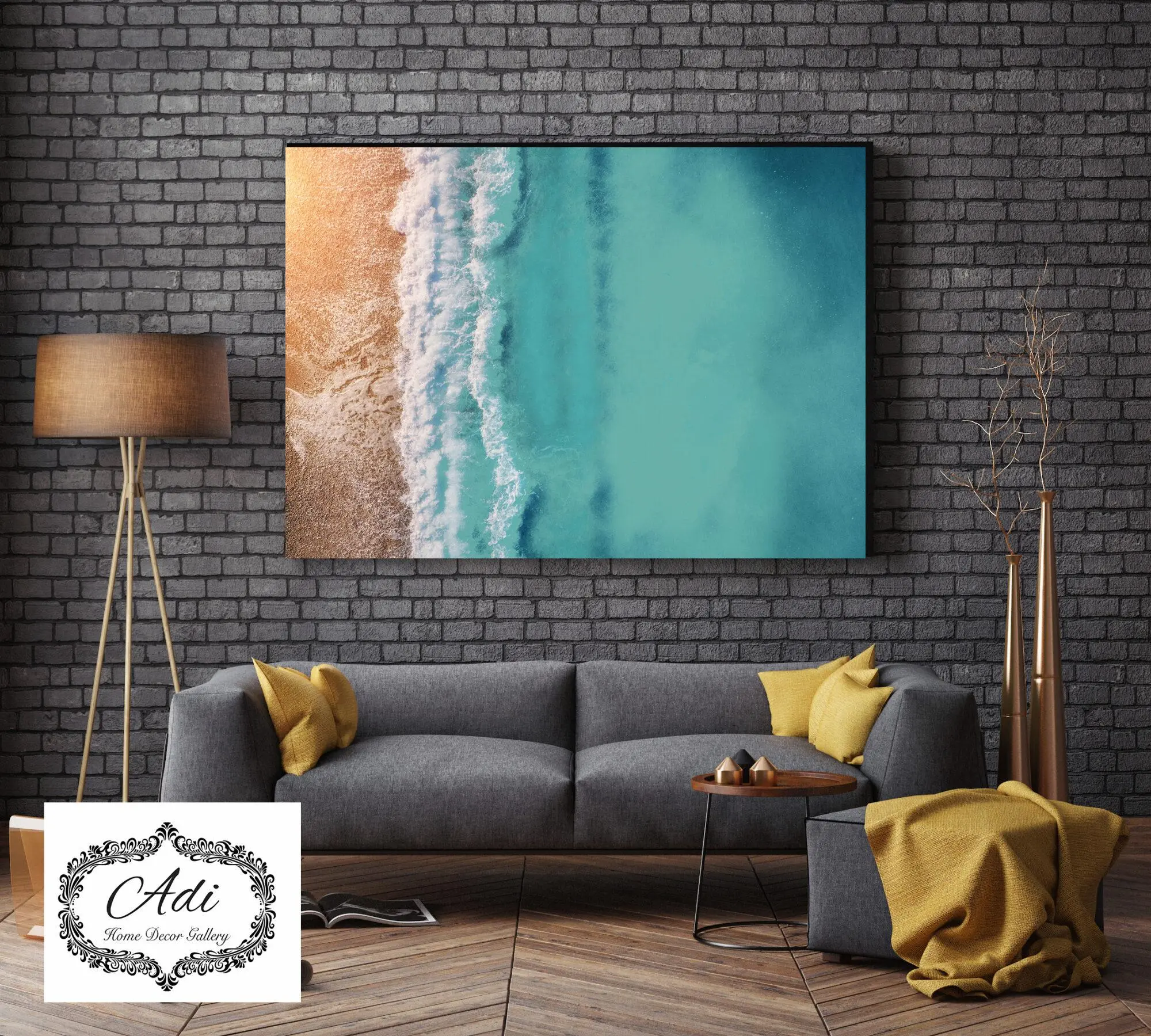 תמונה של חוף נוף ים