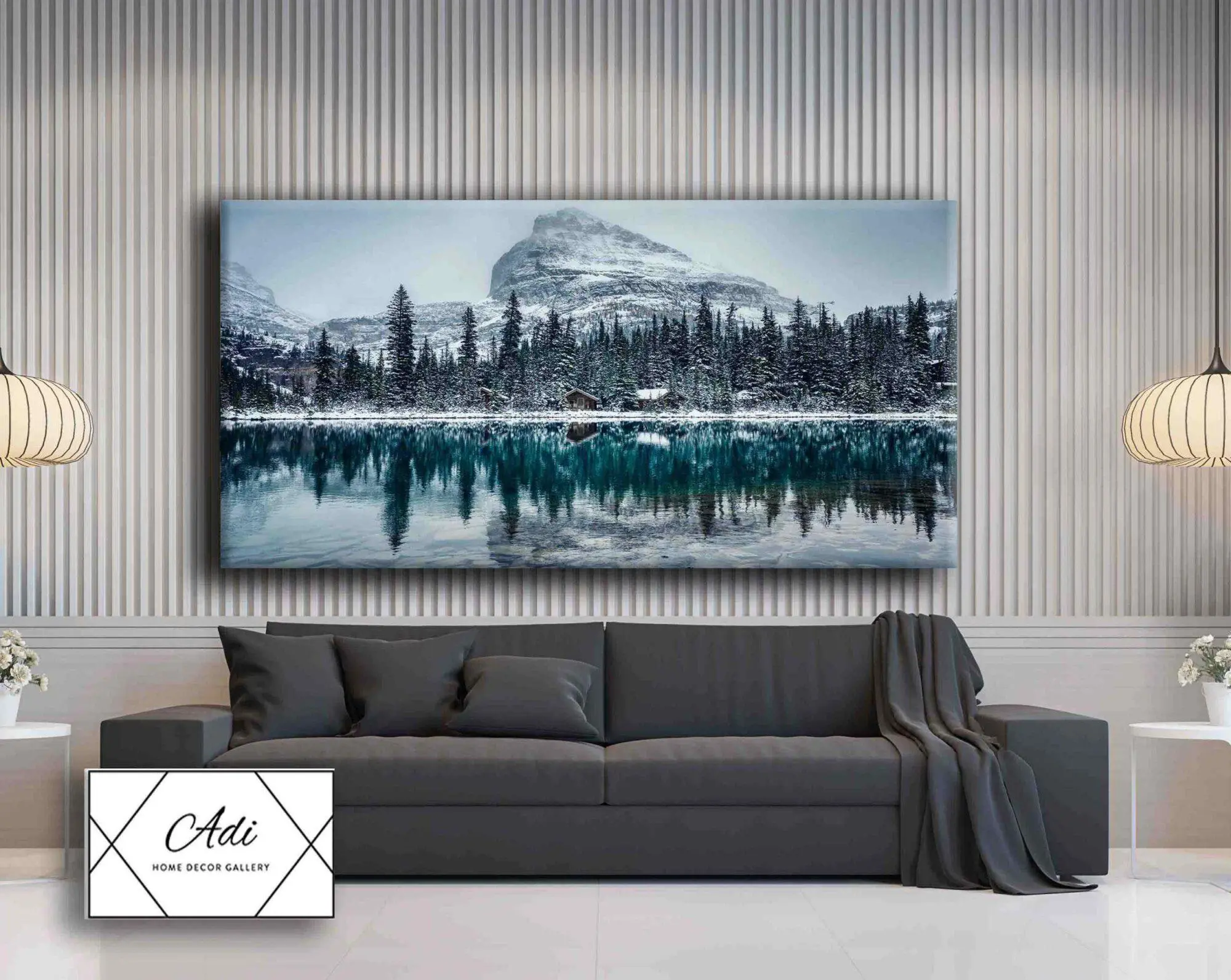 תמונה של נוף חורפי