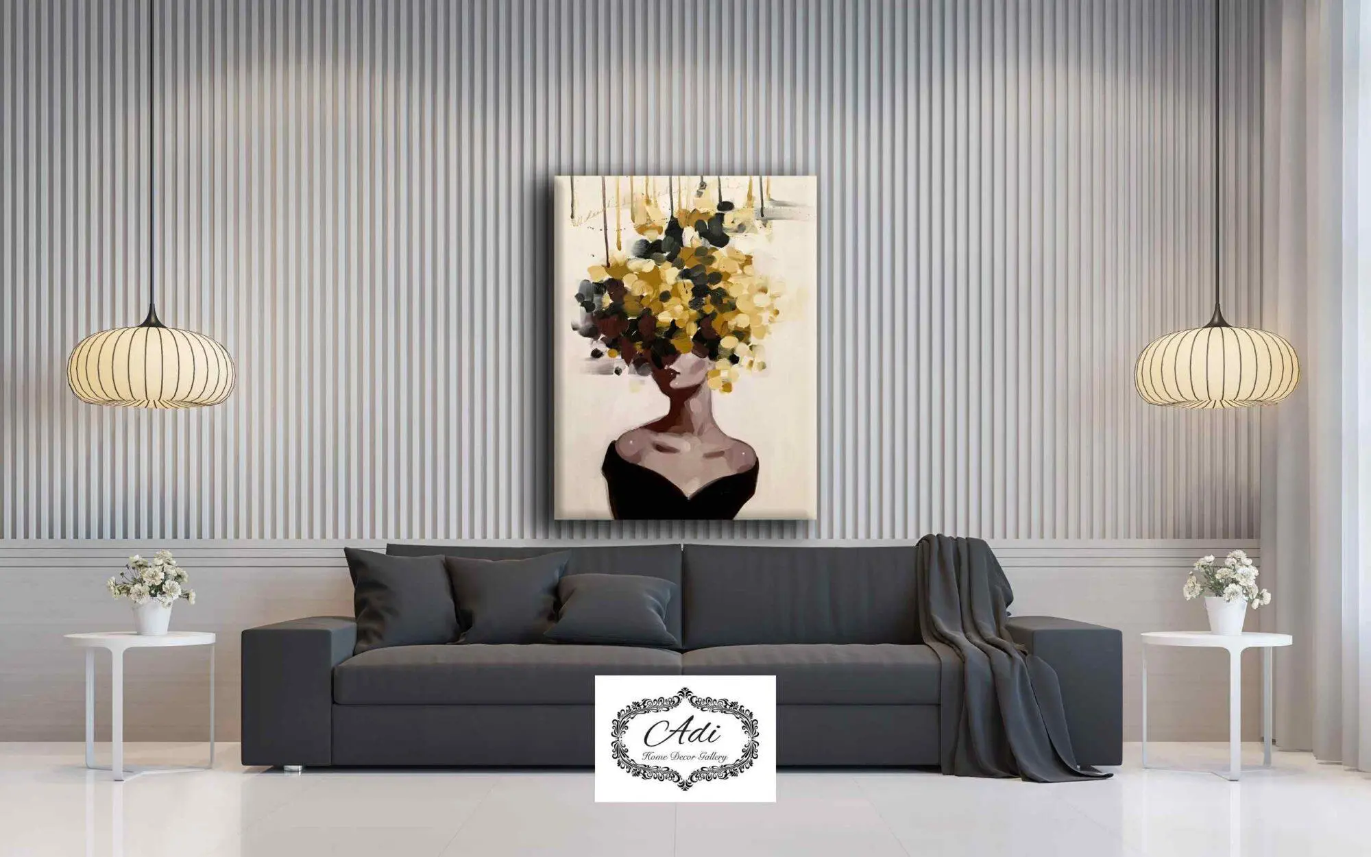 תמונה של אישה בסגנון פופ ארט