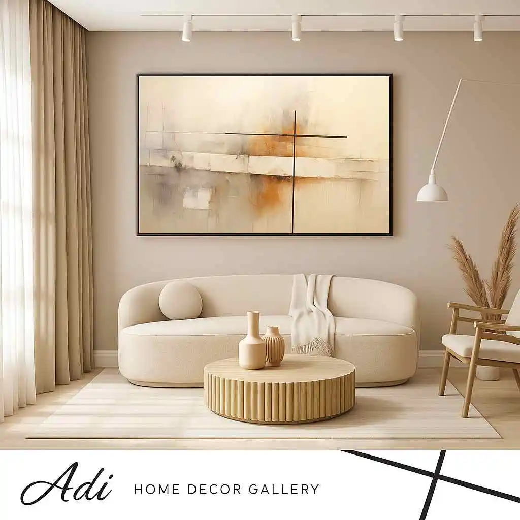 תמונת אבסטרקט בגוונים חומים נעימים