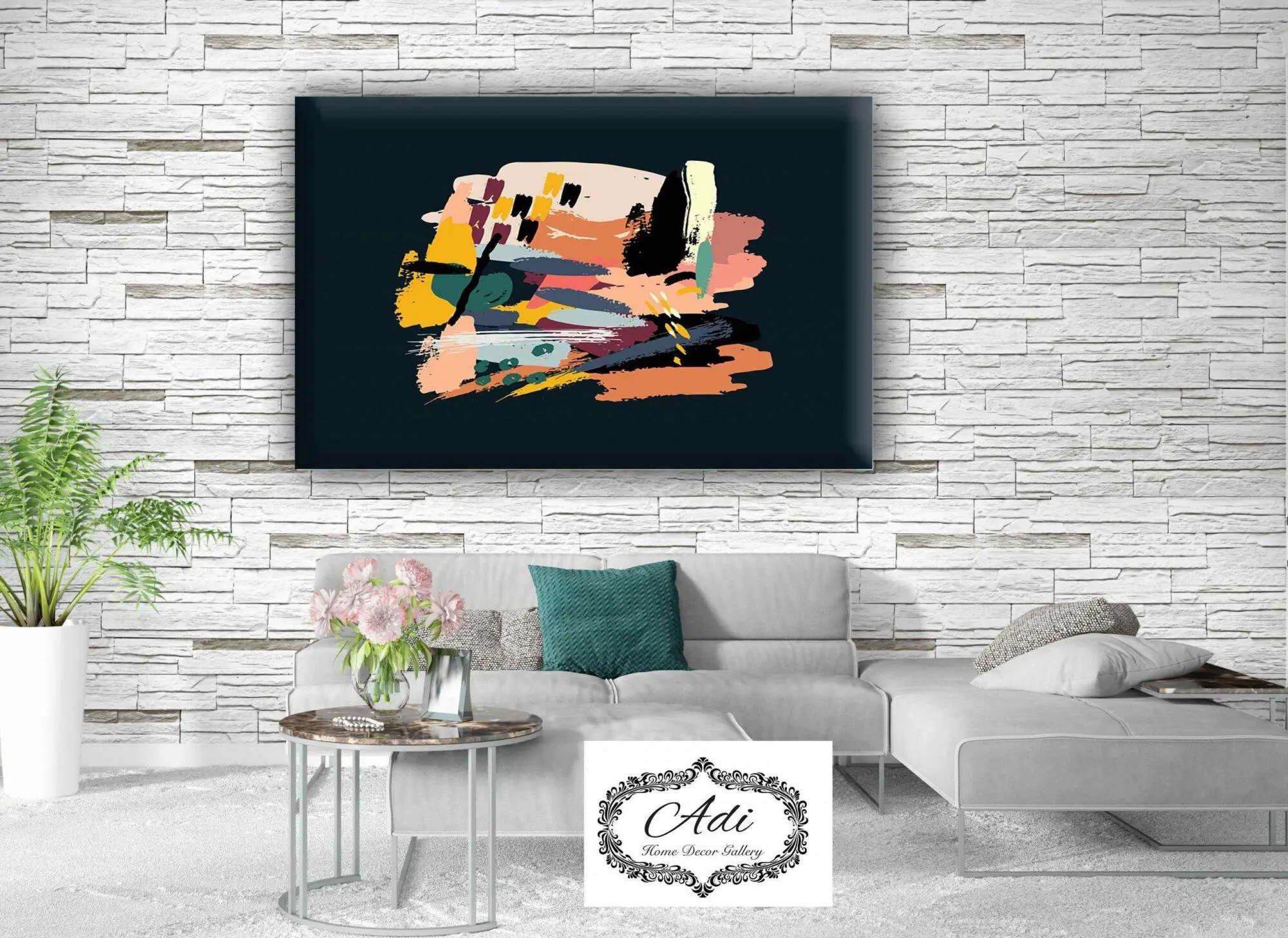 תמונה של אבסטרקט צבעוני