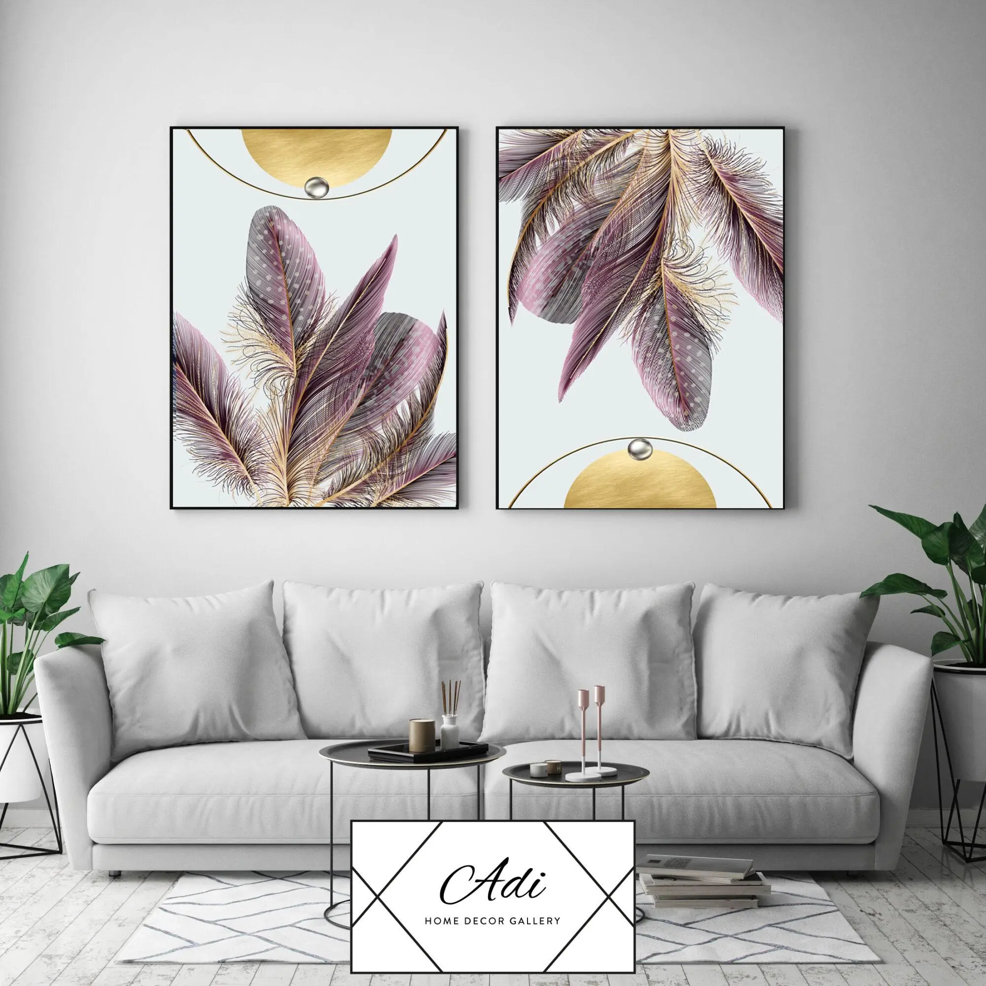 נוצות בנעימים בורוד