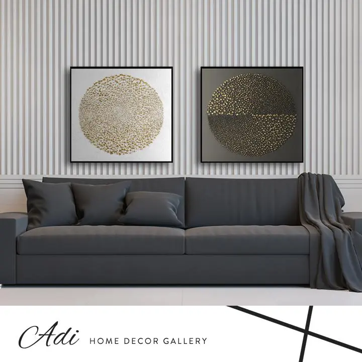 זוג עיגולי זהב מעוטרים הדור החדש