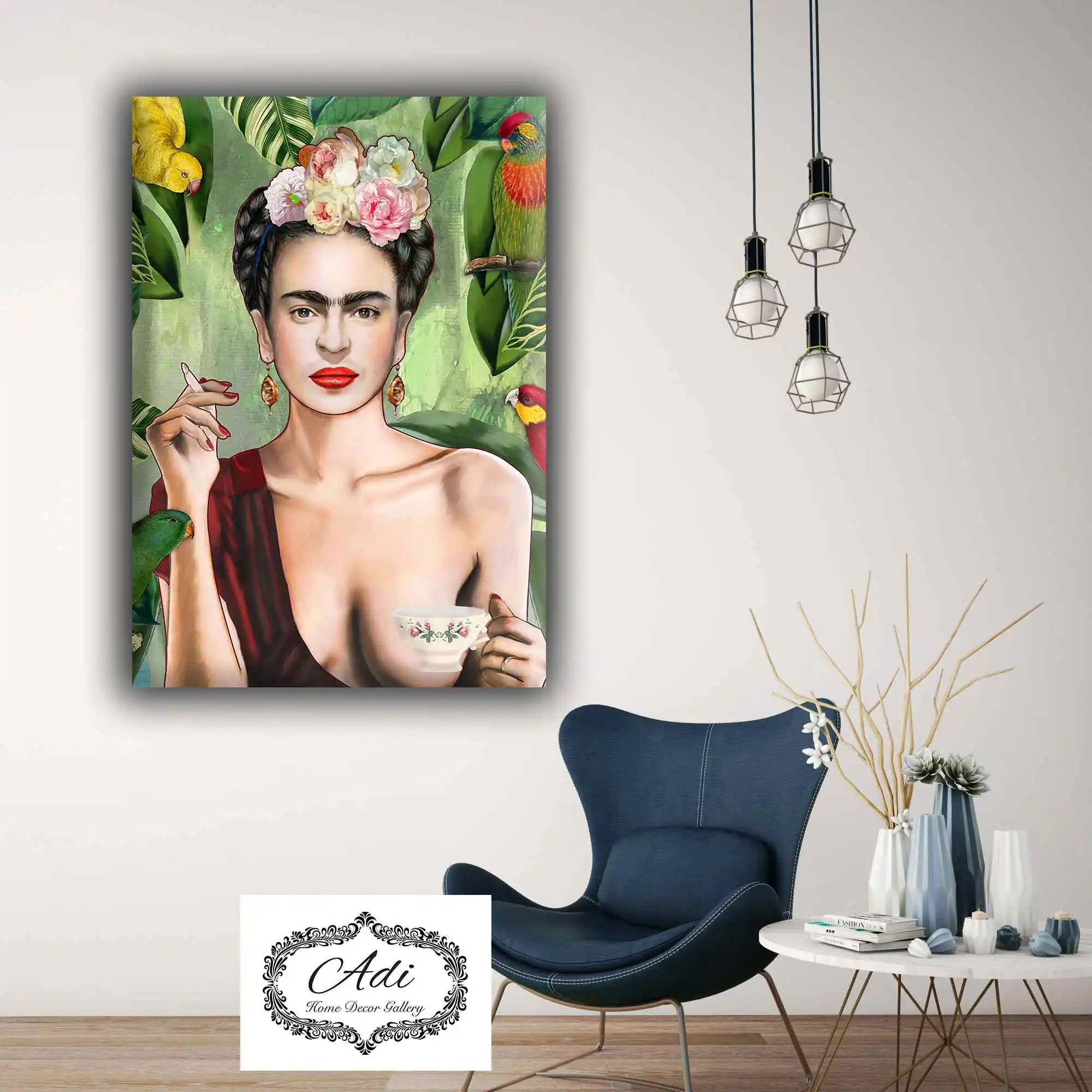 תמונה של פרידה קאלו מודרני צבעוני