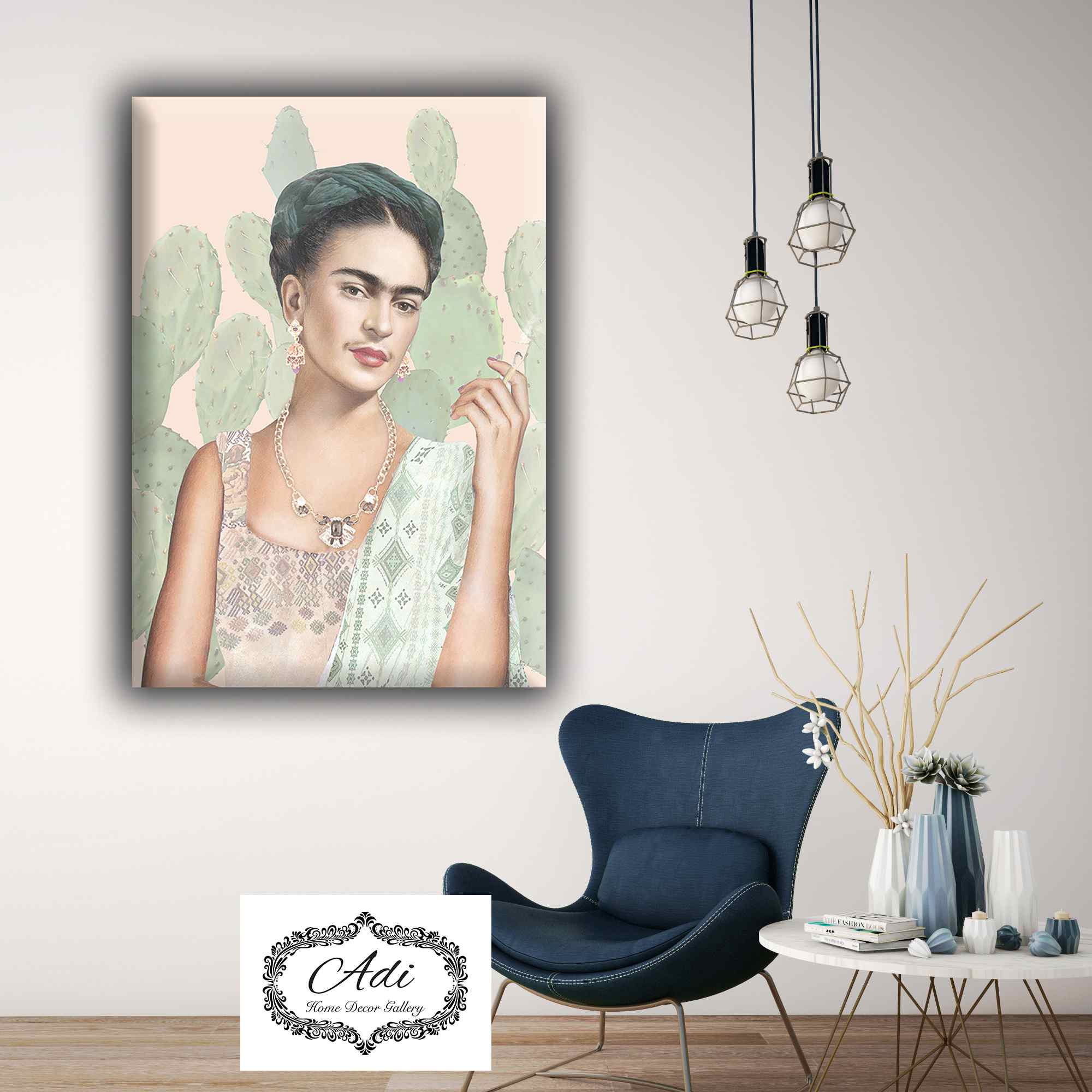 תמונהשל פרידה קאלו רקע קקטוס עצים