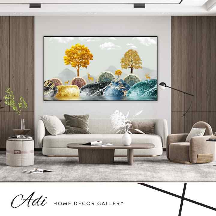 עצים זהב טורכיז