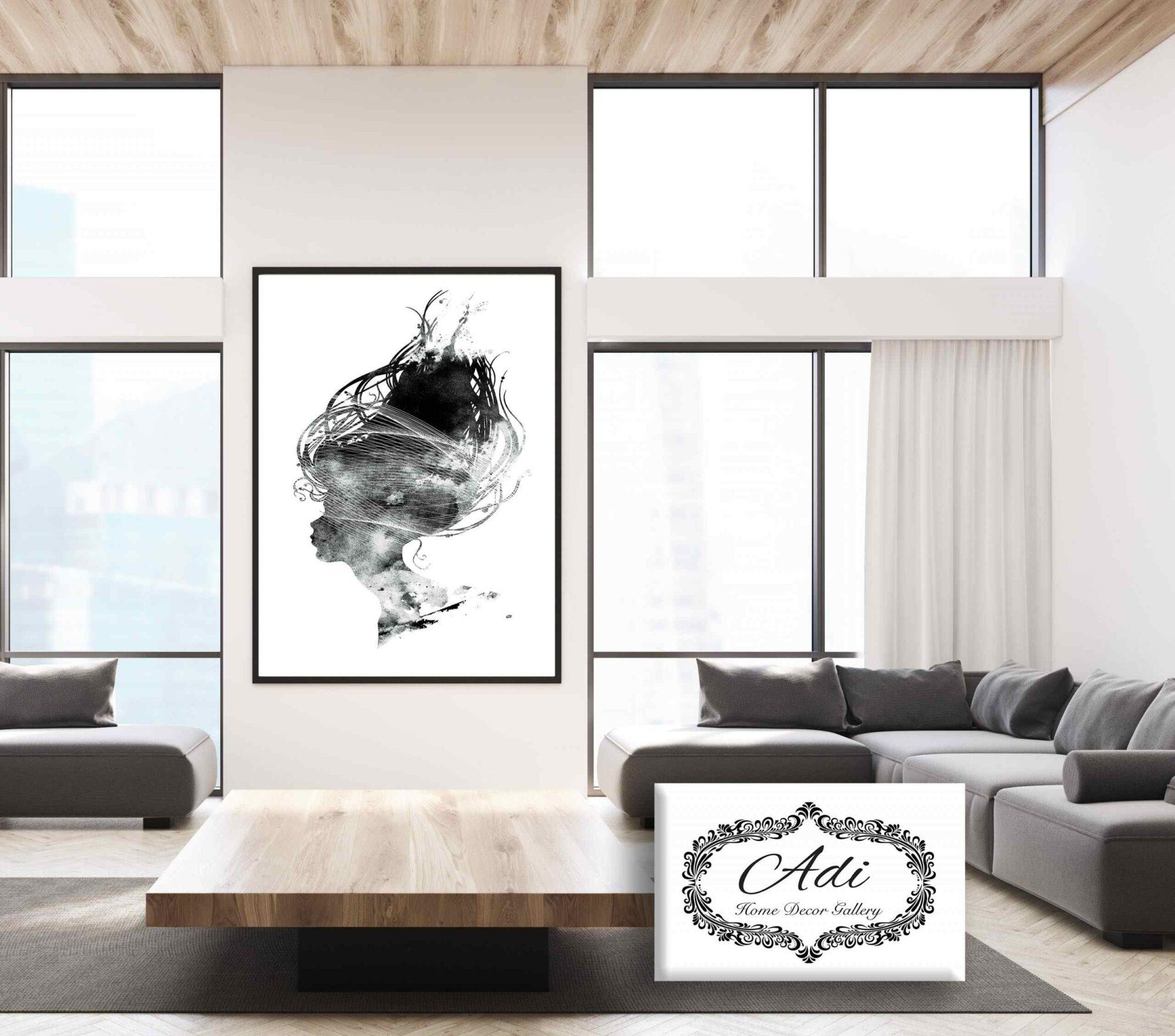 תמונה של דמות שחור לבן