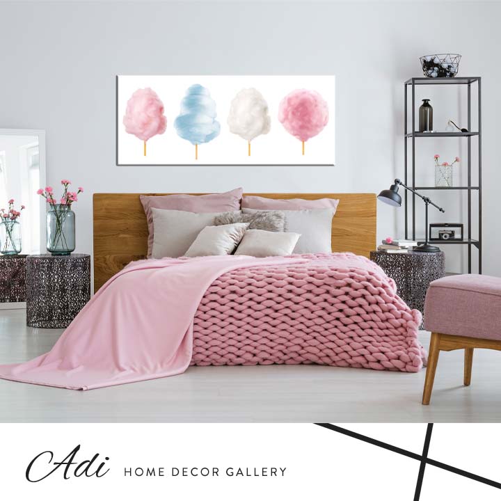 תמונה של צמר גפן מתוק במגוון צבעים