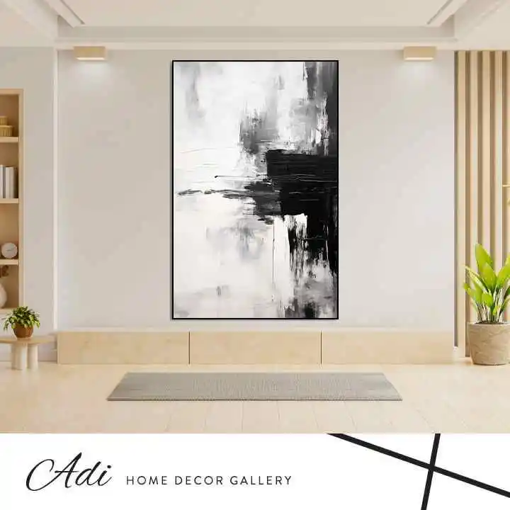 תמונת אבסטרקט שחור לבן