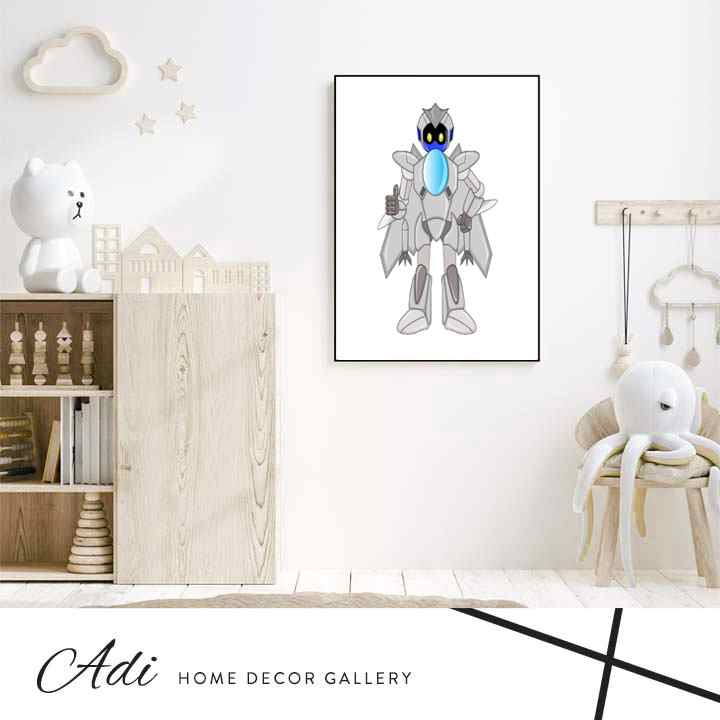 רובוט אפור מסטיק