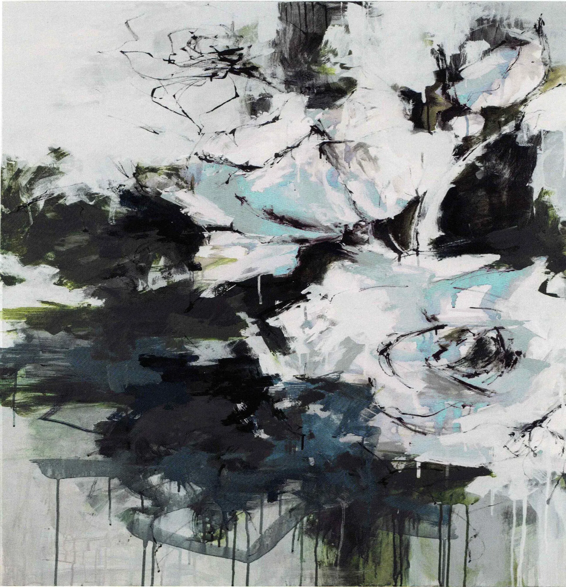 תמונה של פרח אומנותית