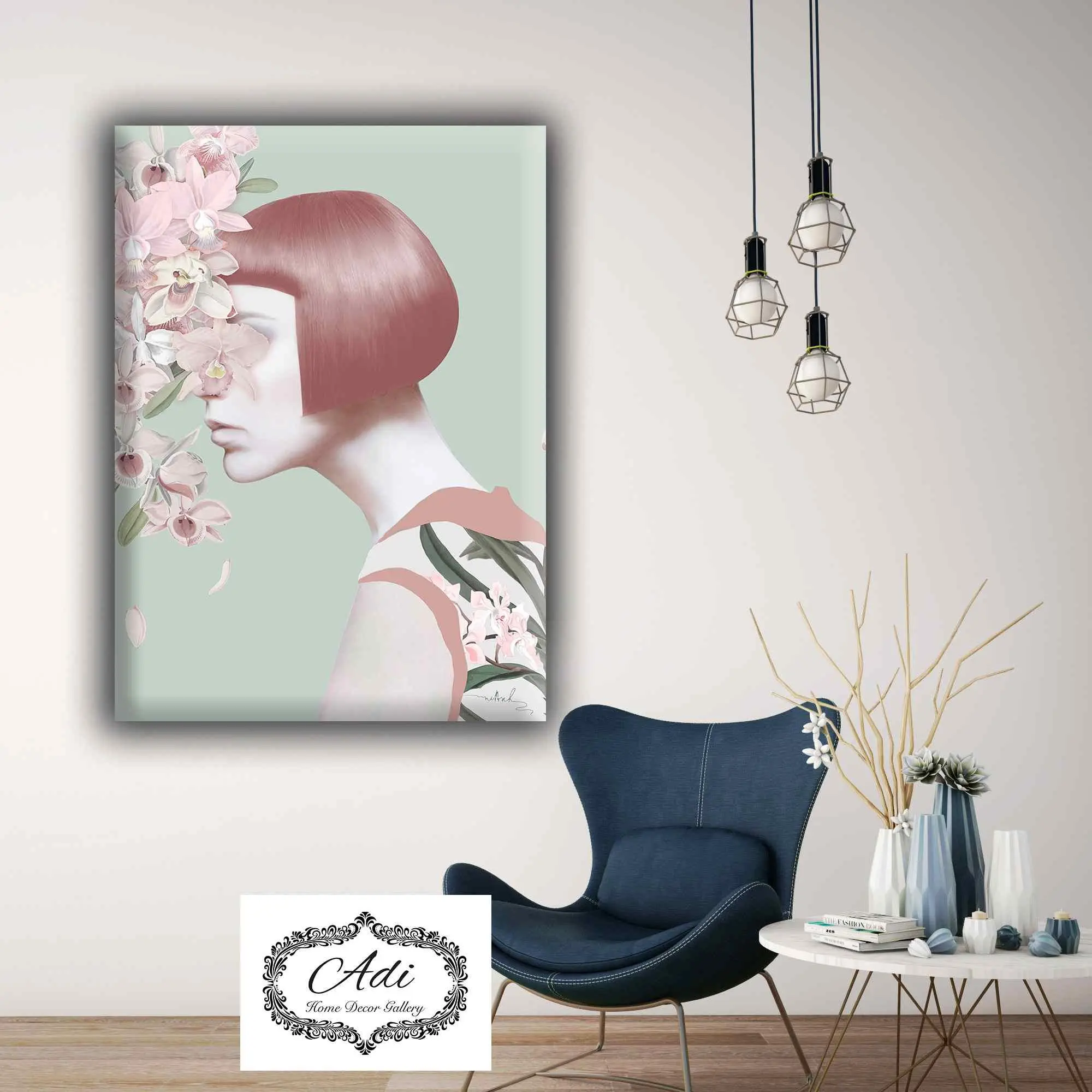 תמונה של אישה בסגנון פופ ארט