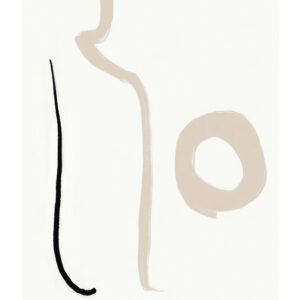 Elegant Line – תמונה אבסטרקטית ללובי מלון