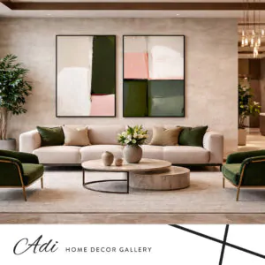 GRIN ELEMENT - תמונות אבסטרקטית ללובי מלון